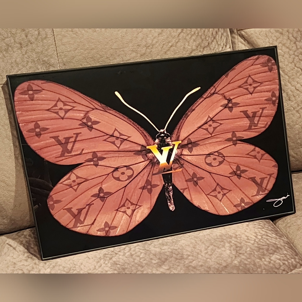 Louis Vuitton 11"x17" Framed Wall Art